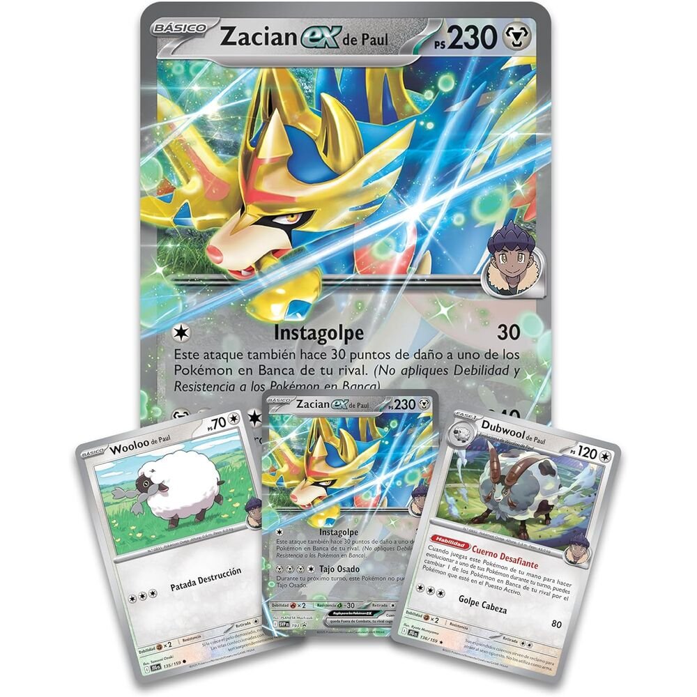 Pokémon Blister Zacian EX (ESP) - Imagen 3