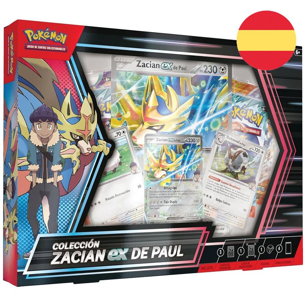 Pokémon Blister Zacian EX (ESP)