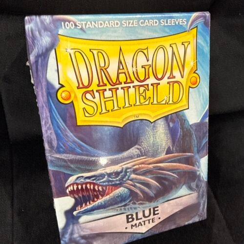 Sleeves Blue Matte Dragon Shield 100