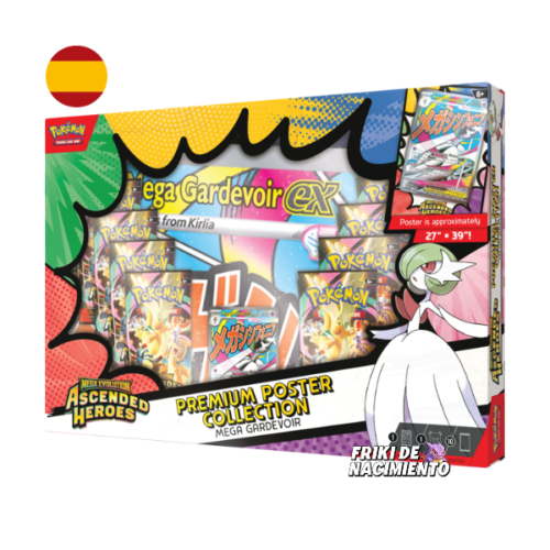 Pokemon Blister Mega Gardevoir con Poster