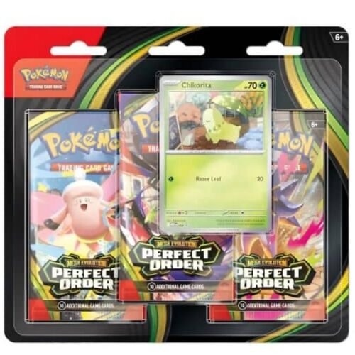 Pokemon Blister Equilibrio Perfecto Chikorita Promo (ING)