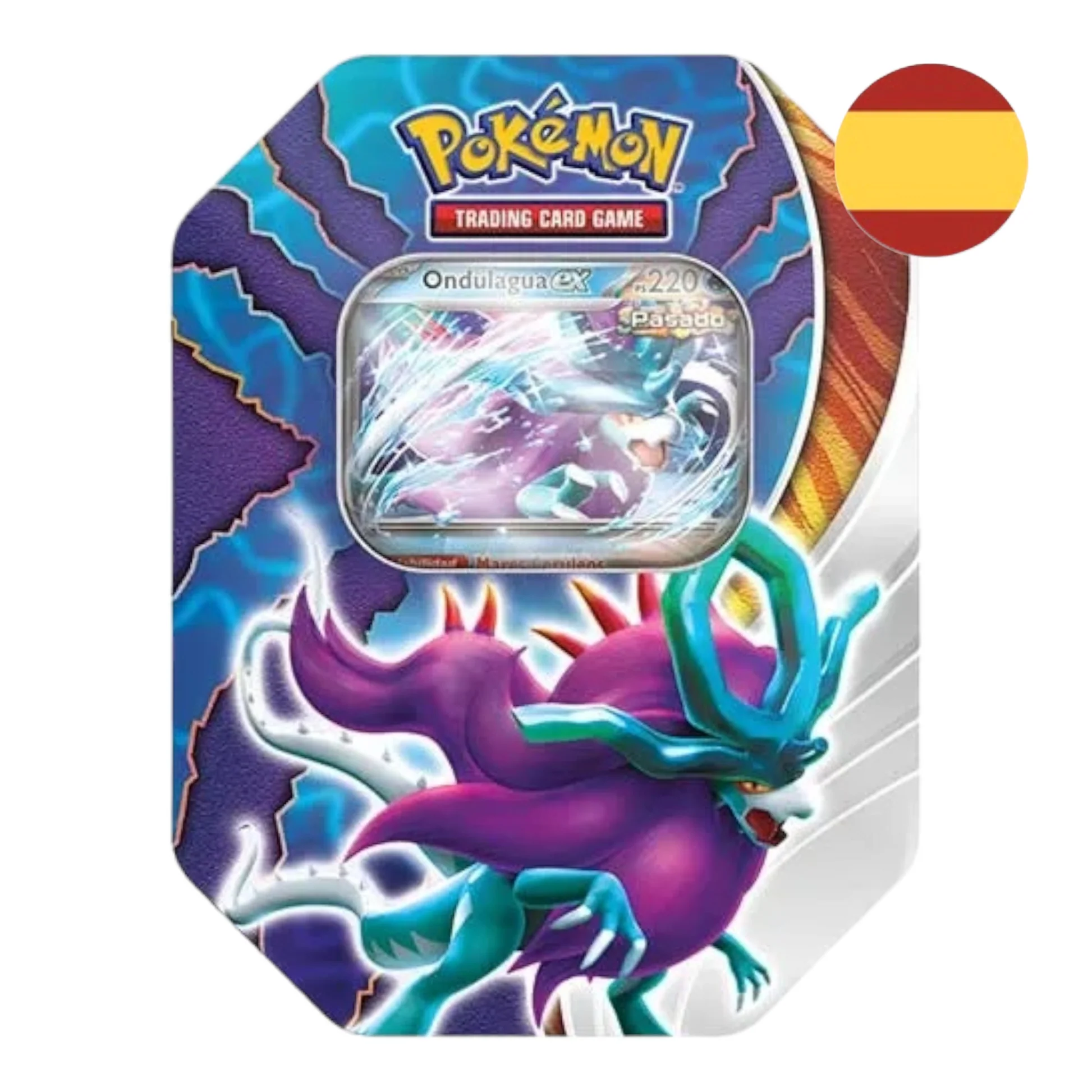 Pokemon Lata Ondulagua EX ESP