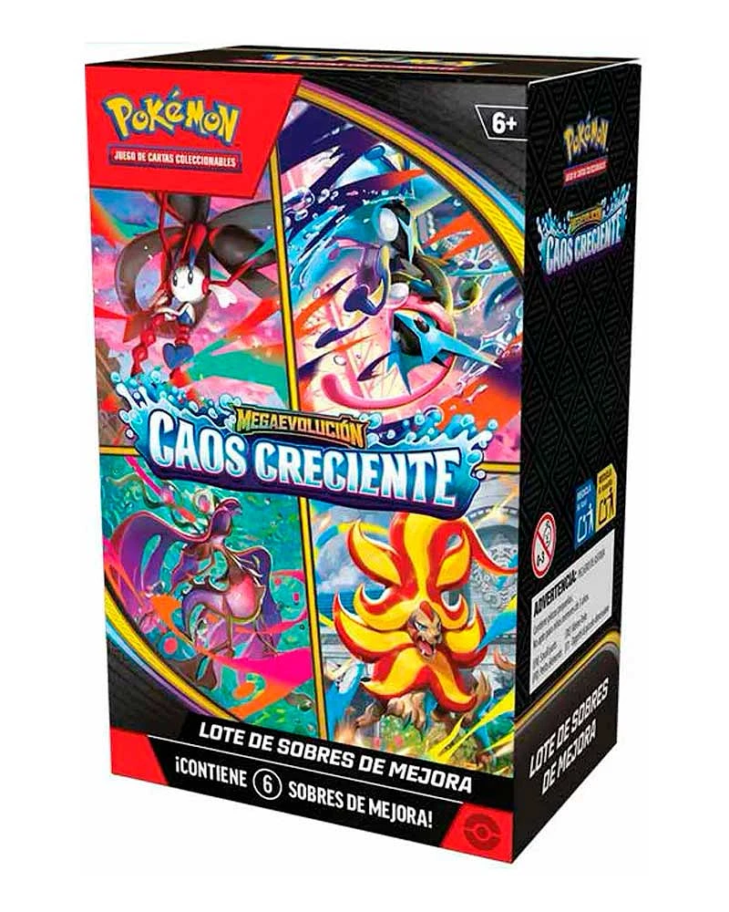 Pokemon Caja de Sobres Caos Creciente ESP