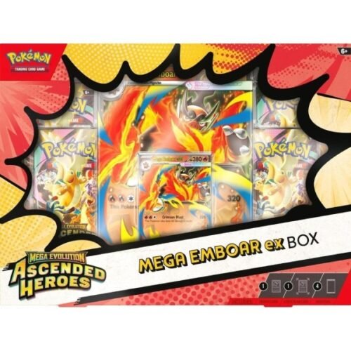 Pokemon Blister Mega Emboar ESP